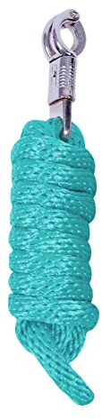 Anbindestrick Führstrick mit Panikhaken 2m ARBO-INOX® (TÜRKIS)