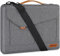 DOMISO 17-17.3 Pollici Laptop Sleeve Borsa Impermeabile Tracolla Manico Compatibile 17.3 Pollici HP Pavilion 17/Dell Precision 7710/Asus X751LD/Lenovo IdeaPad/MSI,Grigio