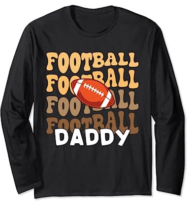 Custom american football jerseys for men football daddy Long Sleeve T-Shirt