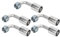Kühlmittels Ch Lauch Adapter Konverter Mini Split Line Adapter Stecker für Mini Split System Klimaanlage Klimaanlage HVAC Kältetechnik Service für LKW Auto Klimaanlage Nachrüstung