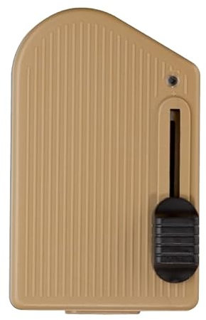 Relco RL1120/LED RT81 Bodenschiebeschalter mit Schieberegler LED (4-100W) Halo (40-250W) Schnurdimmer Bodenregler - beige/gold