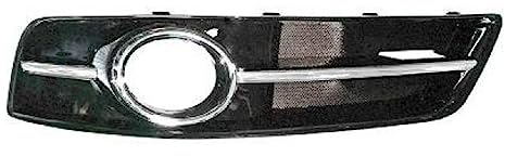 DM Autoteile 136866 Lüftungsgitter Stoßstange Blende rechts schwarz kompatibel für A3 8P Facelift ab 2010