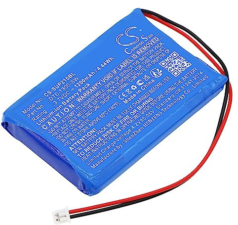 TECHTEK Battery 1200mAh compatible with [SumUp] AIR1E215, SumUp Air replaces DTS-1300-SW