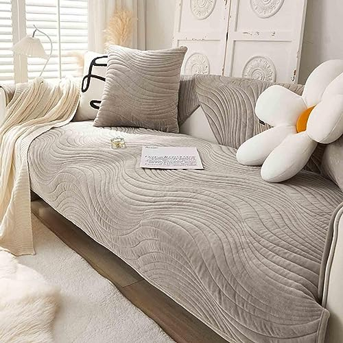 YWQJL Sofabezug L Form Funny Fuzzy Couch Cover Sofa Überzug Couchbezug Sofa/Couch Wurfdecke Eckcouch 3/2/1 Sitzer Sofaschutz Sofaüberwurfe Sofaschoner rutschfest Hund Katze,#21-70x90cm