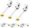 Muse Impex Tape Measure Dual Sided Measuring Tape Measurement Tape for Body/Waist/Sewing/Cloths/Tailors Inchi Tape with Metal Ends Durable Flexible Measuring Tape 60 Inches/150cm Pack of 3