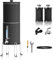 Joypur 8,5 L Système de filtration d'eau par gravité avec indicateur de niveau d'eau - Filtre à eau par gravité potable avec certification EU 98/37/EC, NSF/ANSI 42&372, Noir