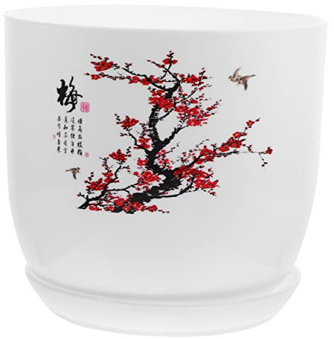BESPORTBLE Blumentopf Pflanzschale Chinesischer Blumentopf Orchideen Töpfe für Zimmerpflanzen Bonsai-Töpfe Pflanzgefäße Chinesischer Asiatischer Pflanztopf