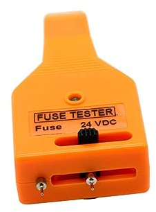 jojofuny Extracteur De Testeur De Fusible De Voiture Avec Testeur Multi-tailles Orange Compact Et Léger Pour Automobile