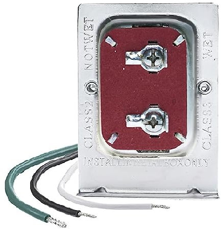 TORR Transformateur de sonnette AC 16 V, 30 VA Transformateur pour visiophone Adaptateur de courant Dispositif Sonnette Transformateur de courant