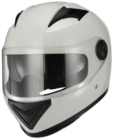 SOLUSTRE Antibeschlag-Helm Winter-motorradausrüstung Radrenn-sturzhelm Helme Für Erwachsene Motorradhelme Fullface- -Helm Integralhelme Gesicht Motorradhelm Helm Plastik