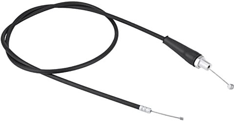 Haosie Câble d'Accélérateur de Moto, 110 cm Cable Accelerateur Moto, Tête Droite Ligne de Câble d'Huile d'Accélérateur de Moto, pour Pit Dirt Motor Trail Bike Motocross (M10)