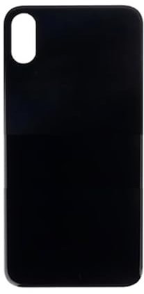 starfix Akkudeckel Rückglas kompatibel mit iPhone XS Max, schwarz Rückwand, Gehäuse-Abdeckung Battery Cover (A1921, A2101, A2102, A2104, A2103, A2217)