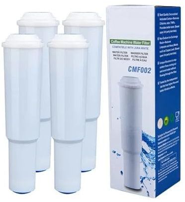 ZMLMAJJ Repuestos For Cafeteras Automáticas con Filtro For Cafeteras - Compatible con Jura Clearyl 64553 7520 60209 F7 F8 Z5 E50