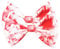 POPETPOP 2Pcs Bloody Printed Bow Hair Clips for Halloween Eye Catching Hair Accessories for Women for Costumes Cosplay and Parties Adds Festive Atmosphere to Any Hairstyle