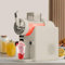 Macchina Per Granite Gelati-Non Necessita Di Ghiaccio,Visualizzazione Della Temperatura In Tempo Reale,Autopulizia,5 Programmi Preimpostati,Touch,Per Frappé,Smoothie Milkshake,White