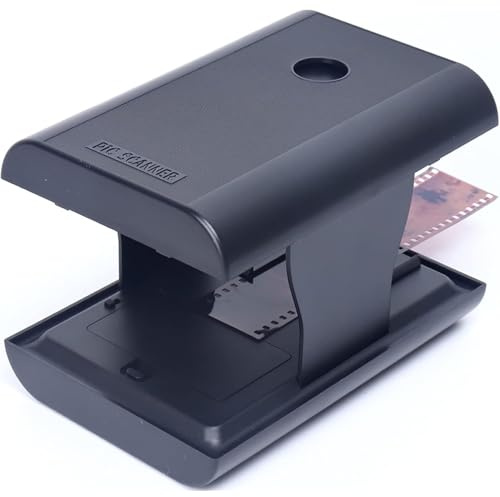 Mobiler Filmscanner, Diascanner, mobiler Filmscanner, 35 mm/135 mm Dias und Negative, faltbare Halterung, unterstützt Bearbeitung und Teilen