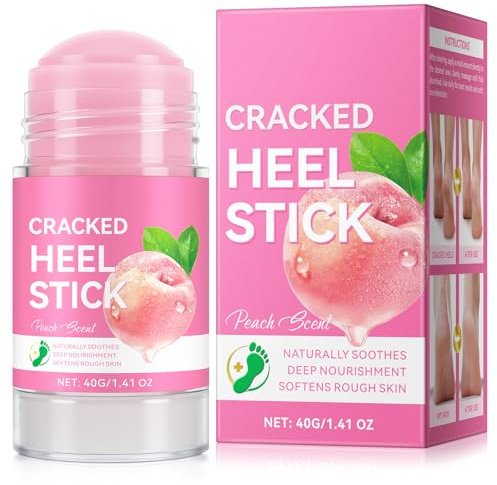 BáLsamo Reparador En Barra Para Talones Agrietados, Suaviza, Hidrata y Repara Los Pies Secos y Agrietados Con Un 60% De Urea, Sin Necesidad De Usar Las Manos, 40g