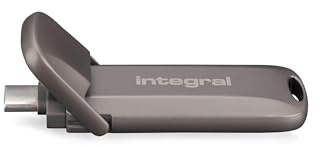 Integral USSD 2TB Turbo-C USB 3.2 Gen 2x2 Metal Flash Drive, Ultra-Fast Portable SSD, Read up to 2,000 MB/s & Write up to 1,800 MB/s – Durable Zinc Alloy Design for PC, Laptops & On-the-Go Storage