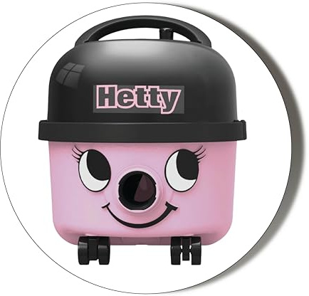 Henry Hoover Family Hetty - Small 10 x 56mm Vinyl Stickers