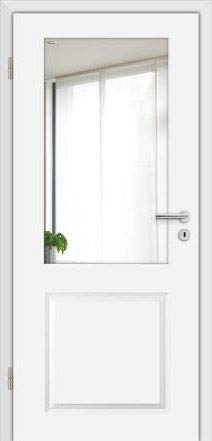HORI® Zimmertür I Innentüre passend für alle Standard-Zargen mit DIN Größe I 1985 x 735 mm I DIN Links