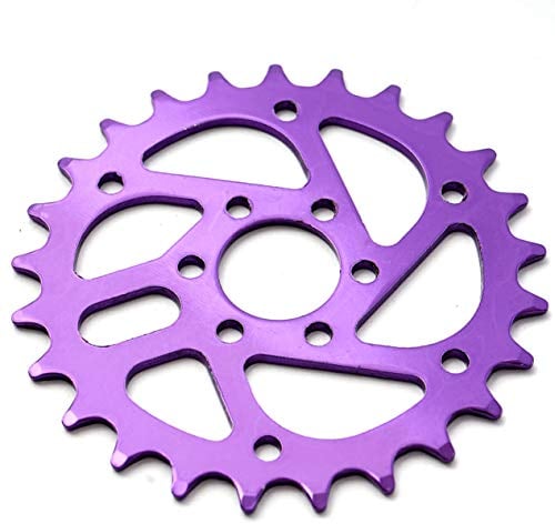 KHEbikes KHE BMX Kettenblatt 25 Zähne LILA VIOLETT Purple ELOXIERT CNC nur 78g