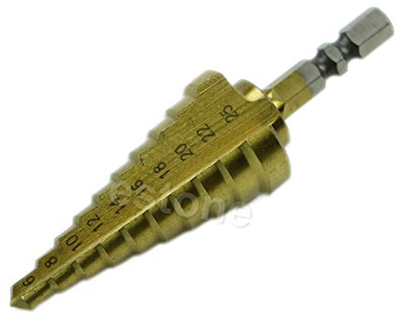6 Mm Bis 25 Mm Schritte HSS Holes Cutter Step Cone Bohrer Sechskantschaft 1/4 6-25mm