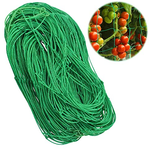 Red para Plantas Trepadoras, Hillylolly Enrejado Plantas Trepadoras, Malla Enrejado Plantas, Trellis Net, Red Antipajaros Grande, Red de Plastico para Jardin, Malla Jardin Exterior (2 m x 5 m)