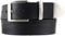 BELTINGER Gürtel aus Vollrindleder mit Spitze/Schlaufe aus Metall 4 cm | Jeans-Gürtel Damen Herren 40mm | Vollleder-Gürtel | Schwarz 110cm