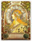 Alphonse Mucha Sternzeichen-Poster – Vintage-Posterdruck – Gemälde alter Meister, Wandkunstdruck, modernes Schlafzimmer, Wohnzimmer, Büro, Heimdekoration, ungerahmt (30 x 40 cm)