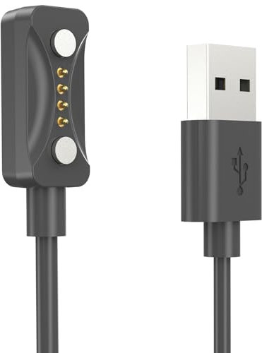 Discool Ersatz Ladestation Kabel Kompatibel mit Polar Pace/Zünden 3/Pacer Pro, USB Magnetic Kabel Ladegerät Stand Smart Watch Zubehör (1M/3.3FT)