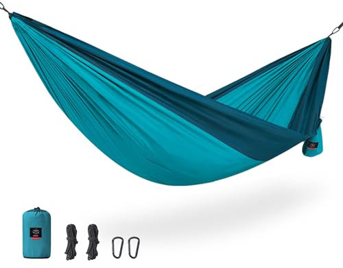 Naturehike Swing Hammock 1-2 Person Camping Hammock Sturdy Portable Durable Swing 180kg Load Capacity for Outdoor, Trekking, Travelling, Garden