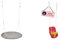 HUDORA Nestschaukel Lounge - Höhenverstellbare Nestschaukel & Babyschaukel höhenverstellbar 120-180 cm in rot/gelb für den Garten