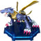 LINGTAOM Anime Figur Metall Garurumon Stehhaltung 17 cm PVC Desktop Ornament Charakter Modell Sammlerstück Statue