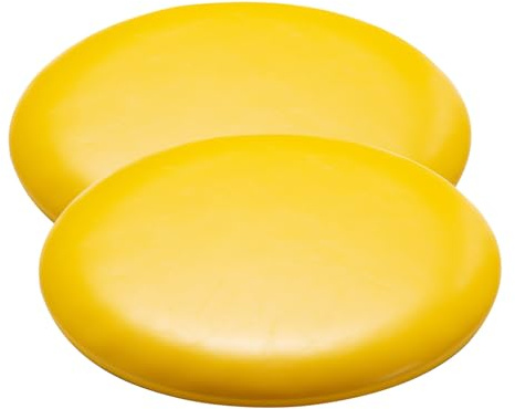 HLTQL Outdoor Bodenkissen Wasserfest、Sitzkissen Rund Outdoor Wasserfest、Sitzkissen Stuhl Rund Leder、Bodensitzkissen Rund、Seat Cushion Foam(#9,30x4cm2pcs)
