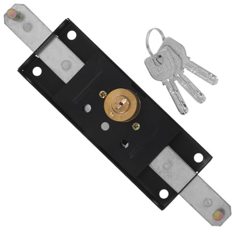 Holibanna Kit Di Serratura Per Porta Da Garage Con Serratura A Serrature Per Porte Commerciali Ganci Resistenti Per Garage Kit Di Serratura Universale Per Porta Da Garage Parti