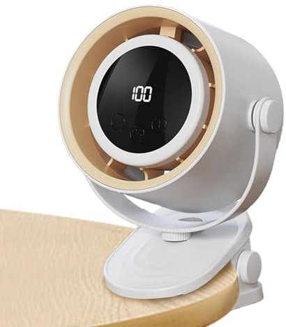 Ventilateur sans pales pour chambre à coucher, petit ventilateur personnel silencieux, outil de refroidissement électrique sans pale, 14,5 x 12 x 18,5 cm, design portable USB, pour étudiant, bureau