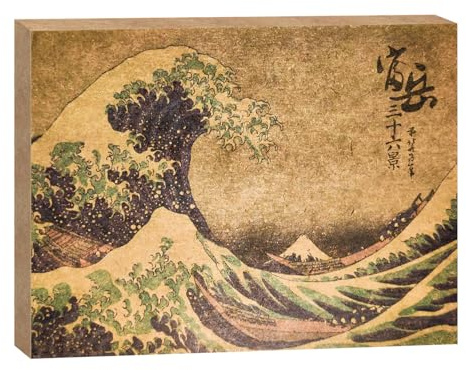 Berkin Arts 30 Kunstdruck-Postkarten im Retro-Vintage-Stil mit europäischen Ölgemälden, verpackt in einer Box, mit kreativen Weihnachtsgrüßen (Japanischer Stil)