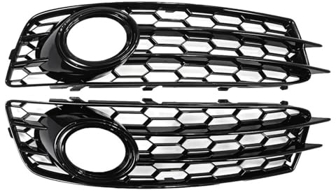 Frontstoßstangen Kühlergrill Paar Für Audi A3 8P Für S-Line 2009–2012(With Black)