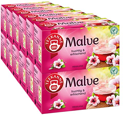 Teekanne Malve Tee, 20 Beutel, (12x40 g)