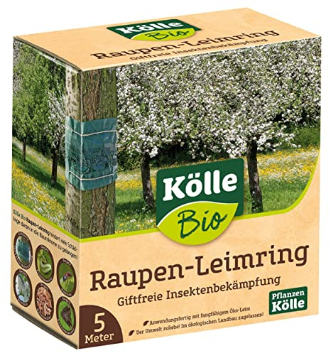 Bio Raupen-Leimring 5m, Raupen-Leimring in Bio-Qualität, Raupen-Leimring, biologisch, Kölle Bio Raupen-Leimring