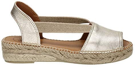TONI PONS Alpargata para Mujer en Piel - ETNA - Pale, 42 EU