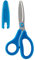 PLUS Japan, Schere Fitcut Curve Kids in Blau für Linkshänder, 1er Pack (1x 1 Schere)