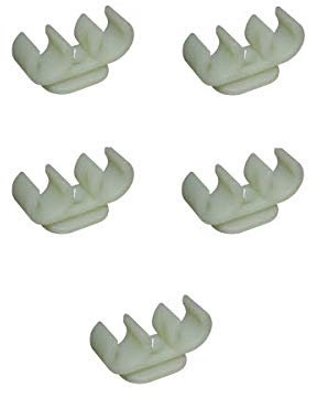 Reich UniQuick Kunststoff-Rohrschelle doppelt, 5er Pack