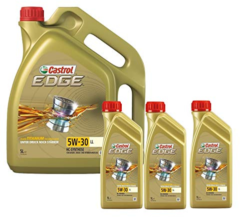 Motorenöl 5W-30 Edge Titanium C3 [8 L] von Castrol (SET1552FD8L) Öl Schmierung Motorenöl