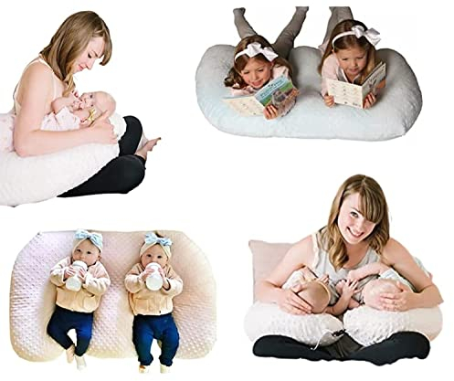 Twin Z Kissen + Grauer Kuschelbezug + 1 Reisetasche