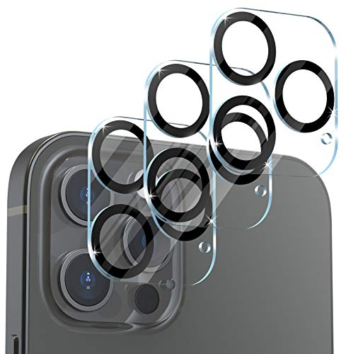 CloudValley Kameraschutz Kompatibel mit iPhone 12 Pro 6,1'', 12 Pro Kamera Glass, Anti-Kratzer und Anti-Staub 9H Härte HD Camera Protector, 3 Stück