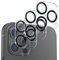 CloudValley Caméra Arrière Protecteur pour iPhone 12 Pro 6.1'', 9H Dureté & Couverture Complet Film de Protection Caméra Lentille -3 Pièces
