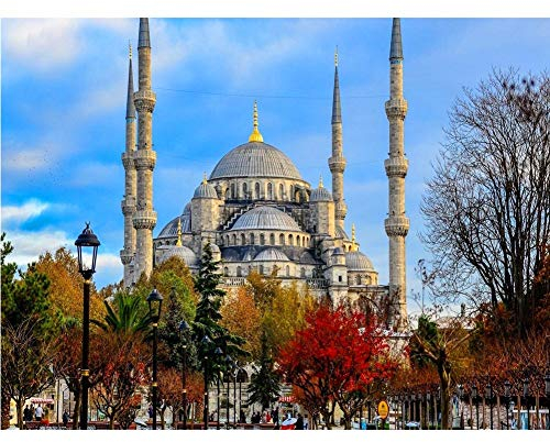 DIY 5D Voll Bohrer Diamant Malerei Kits Istanbul diamond painting Kristall Strass Stickerei gemälde Kreuzstich Kunsthandwerk für Home Wand-DecorSquare Drill80x120cm