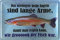 Geschenkeparadies 24 Deko Blechschild 20x30cm Das wichtigste beim Angeln sind Lange Arme Angler