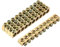 sourcing map 5 Stk. Klemmen Erdungsschiene Schraubblock Barriere Messing 10 Positionen 82.1 mm x 5.7 mm x 10 mm für elektrische Verteilung